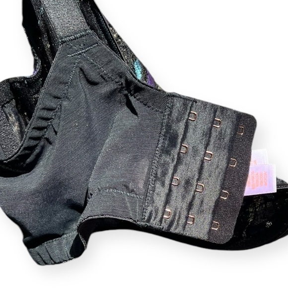 🌻NEW w/tags Savage x Fenty Butterfly Wings Unlined Lace Tulip Cup Bra Size 38G - Picture 9 of 11